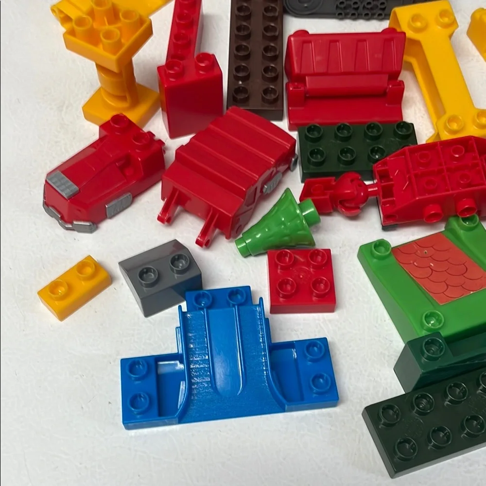 Colorful Building Mega Bloks Blocks Set